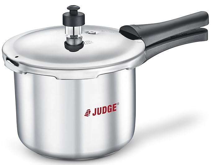 Judge by Prestige Classic Outer Lid 3 L Induction Bottom Pressure Cooker (Stainless Steel)