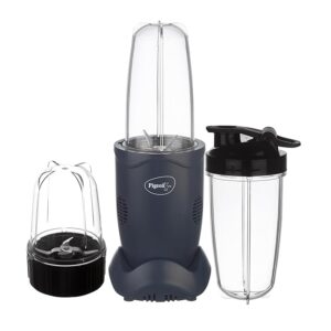 Pigeon By Stovekraft Quick Blend | Grinder Juicer Blender Smoothie Maker All-in-1 Machine | 400 Watt | 3 Jars 500ml,Dry Grind 300ml,1 Sipper, 1 Strainer lid, 2 Cap |2 Blades|1 Year Warranty