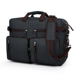 FATMUG Laptop Bag For Men - Convertible Backpack For Office And Travel (Multi Colour - Oxford Fabric)