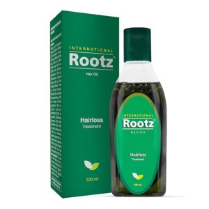 Rootz Hair Oil (100ml) | Dermatologist Recommended | Natural Hair Growth Oil for Anti-Hair Fall & Regrowth | Made with Kshir Pak Vidhi for Healthy, Strong & Nourished Hair