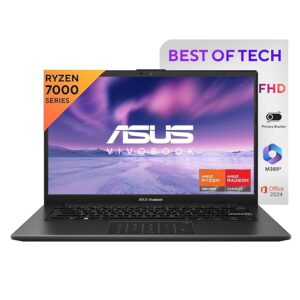 ASUS Vivobook Go 14, AMD Ryzen 3 7320U, 8GB RAM, 512GB SSD, FHD 14