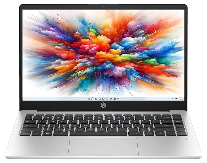 HP 14 (2025), AMD Ryzen 3 7330U Quad Core - (16 GB/512 GB SSD/AMD Radeon Graphics/Windows 11 Pro) Thin and Light Business Laptop/14.0