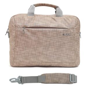 Firme Office Laptop Bag for Men | 15.6 Inch Laptop Bag | Reliable Zippers | Detachable Shoulder Strap | Resilient Polyester with Water-Resistance | Professional Office Bag | Durable