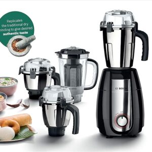 Bosch Pro 1000W Mixer Grinder MGM8842MIN - Black