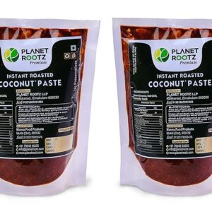 PLANET ROOTZ Instant Roasted Coconut Paste 200gm (Pack of 2)