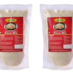 PLANET ROOTZ Instant Breakfast Rava Mix 450gm (Pack of 2)