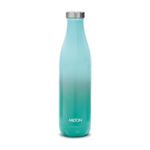 Milton Prudent Thermosteel Bottle, 800 ml Water Bottle, 24 Hours Hot and Cold, Double Wall Vacuum Insulated, Water Bottles, Tea Flask/Coffee Flask for Sports, Travel, Aqua Green