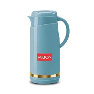 Milton Renova 1500 Water Jug, PU Insulated Inner Stainless Steel Hot & Cold Jug, BPA Free, Leak Proof, 1.35 L, Special Blue, Ideal for Tea, Coffee, Water, Hot Beverages