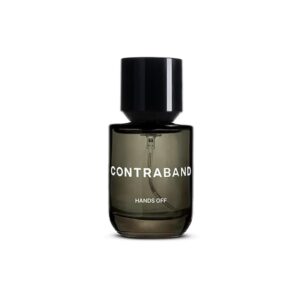 Contraband Eau De Parfum - Hands Off | Travel Size | Leather, Oud and Amber Fragrance Notes | Intense & Long Lasting Spray Perfume For Men | 30 ml