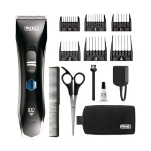 Wahl Lithium Pro Plus Cord/Cordless Hair Clipper for Men, Powerful & quiet 6,000 RPM Motor, 3.5 hours run time, Smart LED display, Convenient for Home Haircutting, 3023138