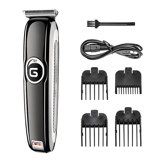 Concepta Trimmer Men Beard – Professional Rechargeable Hair Clipper & Beard Machine | All-in-One Grooming & Shaving | Corded & Cordless Use | Haircut & Face Trimmer for Men (Black)